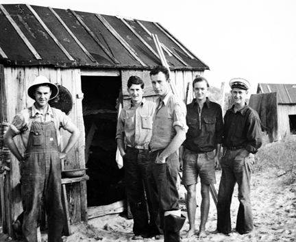 Young fishermen, Brown's Island, N.C.