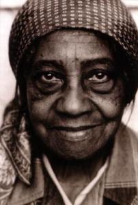 Elizabeth "Libba" Cotten (1895-1987) was best known for a song that she wrote when she was 12 years old, "Freight Train." 