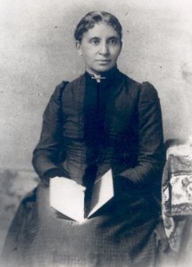Charlotte Forten Grimke, poet, educator and anti-slavery activist. Courtesy, Moorland Spingarn Research Center, Howard University