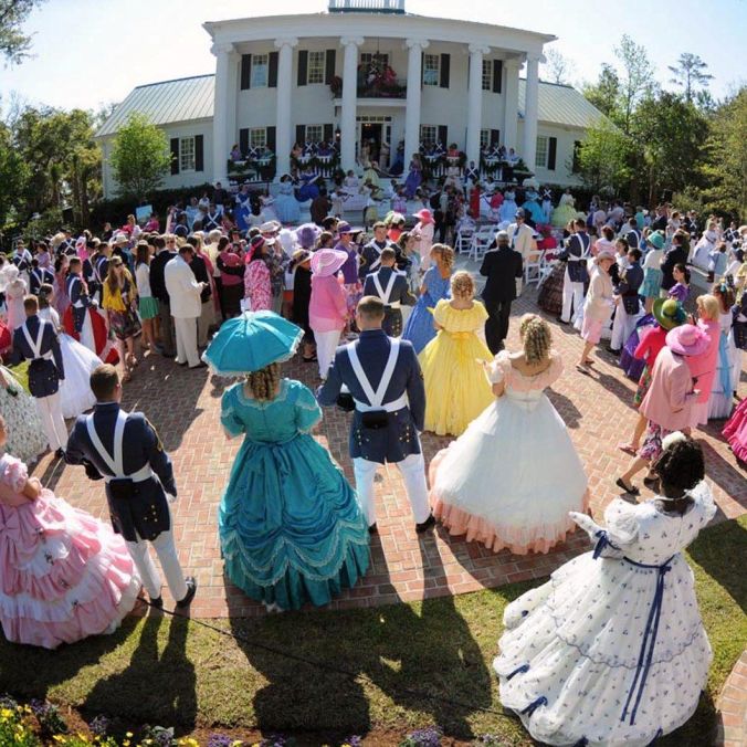 Azalea Festival garden party, 2007, Wilmington, N.C.