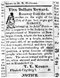 From the Elizabeth City Star and North Carolina Eastern Intelligencer, 7 July 1827