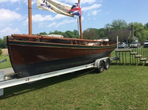 Periauger, Mike Alford, designer, Newbold-White House, Perquimans County, N.C. Photo by David Cecelski
