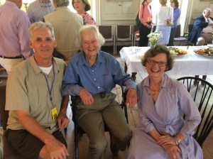 At the 1767 Chowan County Courthouse, Edenton, N.C. Photo by David Cecelski