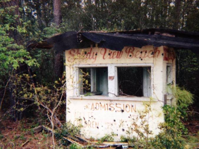 Shady View Beach, in Craven County, closed in the 1960s, but you can still find traces of its history. Photo courtesy, Ken Whitehurst, on the "Once Upon a Time in New Bern" Facebook page