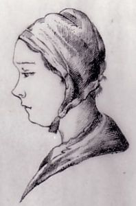 Catherine Phillips ca. 1750. From http://stumblingstepping.blogspot.co.uk/2013/06/quaker-alphabet-blog-week-24-l-for.html