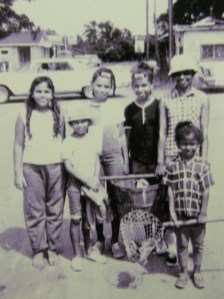 Young crabbers in Seabreeze. Courtesy, Federal Point Historic Preservation Society