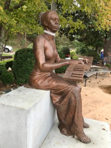 Nina Simone statue, N. Trade St., Tryon, N.C. Photo by David Cecelski
