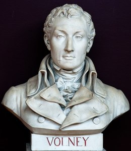 Bust of Constantin Volney at Versailles, ca. 1825. 