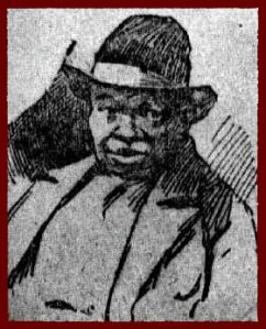 Drawing of Nat Turner, 1831, by John Crawley