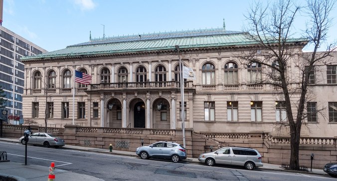 Providence Public Library, Washington St., Providence, RI. Photo by Kenneth C. Zirkel