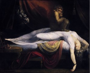 The Nightmare, Henry Fuseli, 1781. Oil on canvas. Courtesy, Detroit Institute of Arts