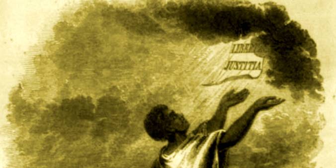 Detail from the frontispiece of David Walker's Appeal, 3rd edition (1830). Walker was born and raised in Wilmington and may have been a member of the Methodist church that Susan Johnson visited in 1801. 