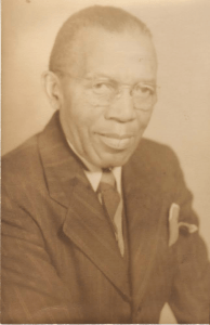 Principal W. C. Chance. Courtesy, Julia Chance and Martin County, NCGenWeb