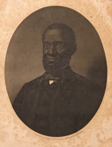 Frontispiece portrait of Rev. Henry Highland Garnet for "A Memorial Discourse by Rev. Henry Highland Garnet" (Philadelphia, Joseph M. Wilson, 1865). Courtesy, Honey and Wax Booksellers