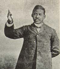 The Rev. William H. Robinson, ca. 1903-13. From From Log Cabin to the Pulpit; or Fifteen Years in Slavery (Eau Claire, Wis.: James H. Tifft, 1913), 3rd ed.