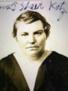 Anna Sheet Kolznian, an Austrian-Hungarian immigrant. She and her husband came to the U.S. in 1911. At the time of her registration as an alien (1940) she and her husband lived in Moyock, a coastal village in Currituck County. He was a machinist and I would not be surprised if he was commuting to the shipyards in Newport News, Va. Courtesy, North Carolina Digital Collections.