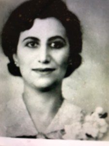 Marie Nassar Courie, Kinston, N.C., 1940. She was born in Lebanon in 1903. Her alien registration form lists her as a housewife and includes a note that reads, "wife of American citizen of very good standing in Kinston, N.C." Courtesy, North Carolina Digital Collection