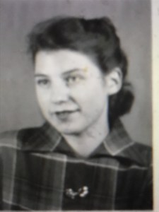 Gertrude Grotz Conner, a German immigrant, 1954. She is listed as a "saleslady" in Aulander, an agricultural hamlet in Aulander, in Bertie County, N.C. I would guess that she was married to an American GI who met her during the German occupation. She was from Ludwigshafen, an industrial city on the Rhine River. She must come through a lot: thousands of Allied bombers staged a total of 121 raids against Ludwigshafen during the war. In very tough fighting, the US 12th Armored Division and 94th Infantry Division captured the city in March 1945. Maybe a farm boy from Bertie County, Ms. Conner's future husband, was among them. Courtesy, North Carolina Digital Library