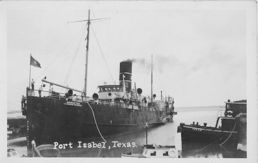 In the late 1930s and 1940s, Marvin Howard was master of the sea-going hydraulic hopper dredge Manhattan and at one point took her to dredge the port of Galveston, Texas. Photo courtesy, Ocracoke Island Journal