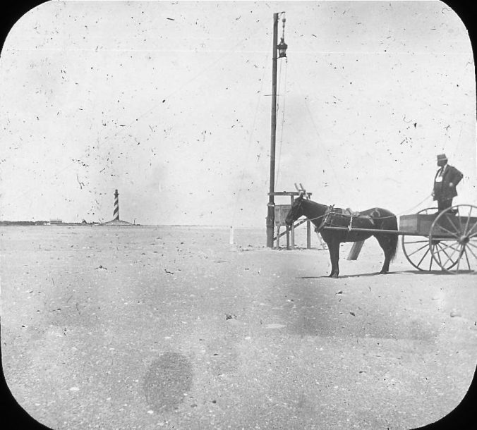 Cape Hatteras, N.C., ca 1900. Image by Albert Ross, USN. Courtesy, Linda Garey