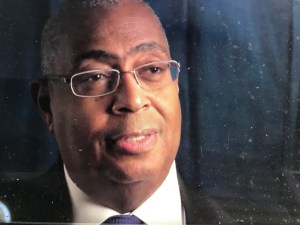 Along with Antonia Lawrence, Quentin Sumner represented Mr. Evans during the trial. Mr. Sumner is now a Senior Resident Superior Court Judge. Courtesy, City of Rocky Mount and CITY TV 19