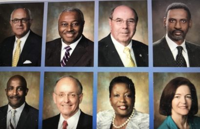 The Rocky Mount City Council today. Courtesy, City of Rocky Mount and CITY TV19