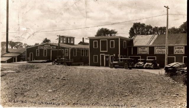 F. N. Vote Planing Mill, Houlton, Maine, ca. 1928. Courtesy, Aroostook County Historical and Art Museum