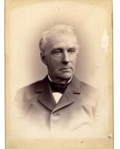 Alonzo Garcelon (1813-1906), a physician in Lewiston, Maine, was Maine's surgeon general during the Civil War. He later served as mayor of Lewiston and as the state's governor. Courtesy, Maine Historical Society