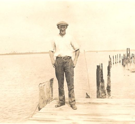 Tom Iverson, one of the Norwegian crewmen probably on both the Margaret and the Alice. Courtesy, Tom Miller, Beaufort, N.C.