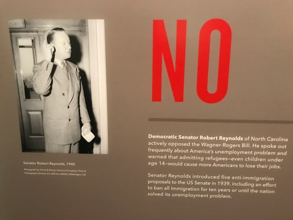 From the "America and the Holocaust" exhibit at the U.S. Holocaust Memorial Museum, Washington, DC.