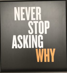 Sign at the U.S. Holocaust Memorial Museum. Photo by David Cecelski