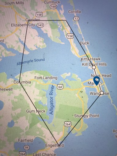 Map showing the territory within which all known shad builders worked (ca. 1870 to ca. 1935). Based on research by Earl Willis, Jr., and Mike Alford. Google Maps.