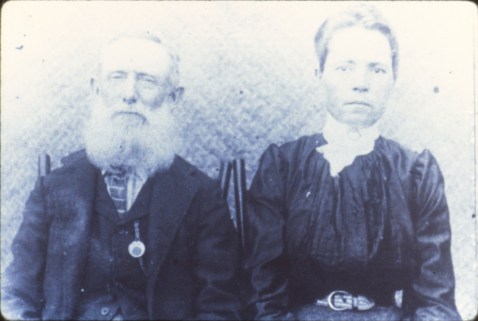 Ben Daniels and his wife Sarah. They were Earl Willis Jr.'s great-great grandparents, and also the great-grandparents of former president pro tempore of the NC Senate, Marc Basnight. Photo courtesy, Earl Willis, Jr.