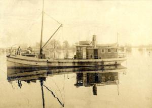 The Pompano was one of the Globe Fish Co.'s freight boats that ran freight