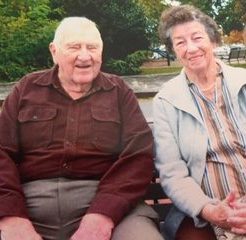 Howard and Frances Lee in 2016. Courtesy, the Lee family. 