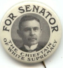 Campaign button for Furnifold Simmons. Courtesy, N.C. Museum of History