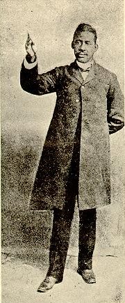 The Rev. William H. Robinson. Image from Rev. W. H. Robinson, From Log Cabin to the Pulpit; or 15 Years in Slavery (1913)