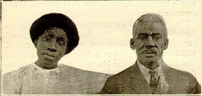 The Rev. William H. Robinson and his daughter Marguerite. From Rev. W. H. Robinson, From Log Cabin to the Pulpit; or 15 Years in Slavery, 3rd ed. 