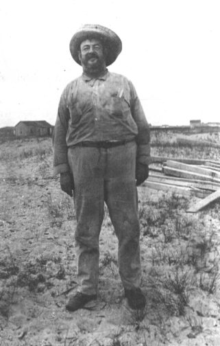 Russell Coles, Cape Lookout, N.C., 1915. Courtesy, Walter Coles, Sr., Coles Hill, Va.