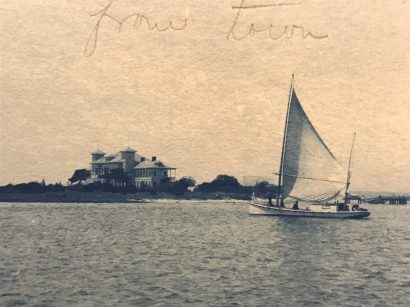 View of the U.S. Biological Station on Pivers Island, Beaufort, N.C., 1902. From the U.S. Fish Commission, Archives Center, National Museum of American History