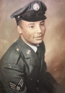 Alexander Faison in his U.S. Air Force uniform ca. 1955. From "Remembering Attorney James R. Walker, Jr.," a documentary posted on Youtube by James Vassor on Feb. 4, 2020. The documentary features interviews with two local activists that worked closely with Walker in Halifax County.