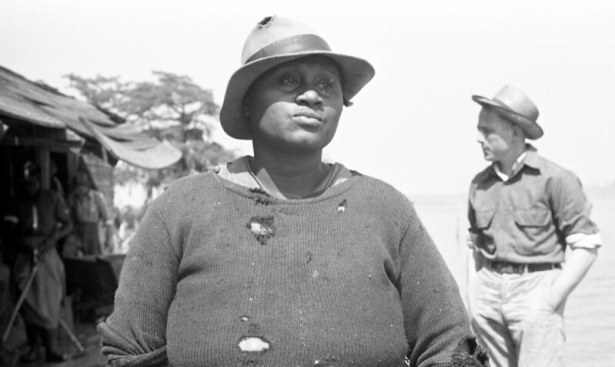Fish house worker, herring and shad fishery, Terrapin Point (Bertie County), N.C., ca. 1938. Photo by Charles A. Ferrell. Courtesy, State Archives of North Carolina