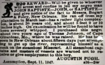 From The Times-Picayune (New Orleans, La.), Oct. 3, 1847. Accessed at Newpapers.com.
