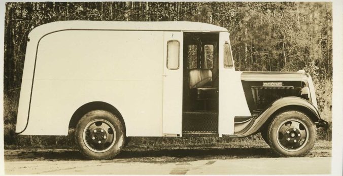 Hackney Model D37-245-R Model Milk Delivery Body, undated. Courtesy, NC Collection, Barton College