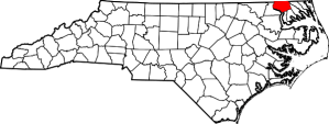 Gates County is a small, rural county in northeastern North Carolina. Gatesville is the county seat. Courtesy, Wikipedia