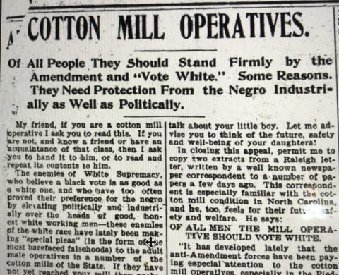 From The Eastern Courier, Edenton, N.C., July 26, 1900.