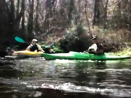 For years storms and debris had made the Coharie unnavigable, but now kayakers and canoeists can paddle, hunt and fish on the river. From "The Coharie Tribe: Soil, Sorghum and Sovereignty"