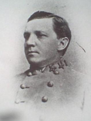 Confederate Brig. Gen. William Paul Roberts (1841-1910). Image from Confederate States History vol. 4 (1899)