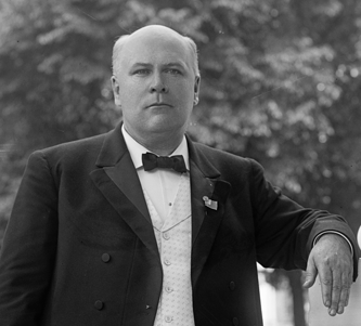 Robert B. Glenn, one of the state's leading white supremacistis, was elected governor of North Carolina in 1904. Courtesy, Library of Congress. 