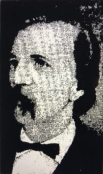 Col. W. F. French (1842-1900). Photograph of a portrait that hung in the Robeson Courthouse, Lumberton, N.C. From The Robesonian, 26 Feb. 1951